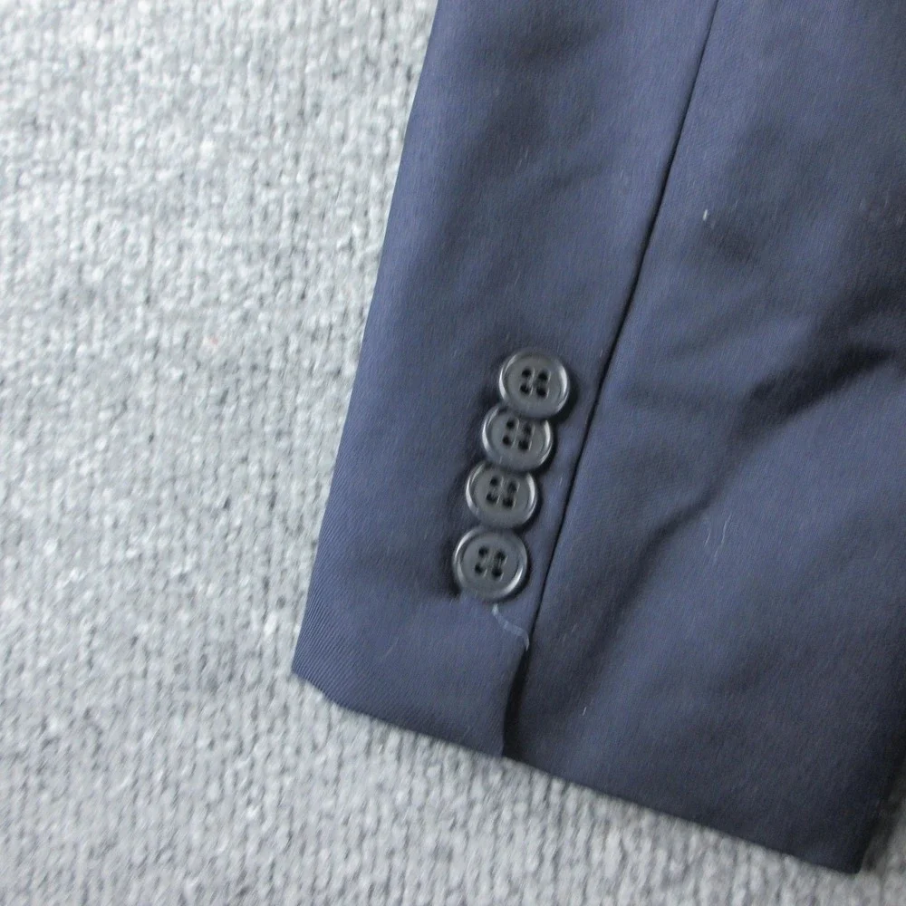 John Varvatos U.S.A. Blazer Mens 38R Blue Wool Bleecker Sport Coat Jacket